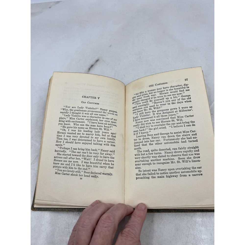 VTG Nancy Drew The Clue of the Tapping Heels Book 1939 Grosset Dunlap Hardcover